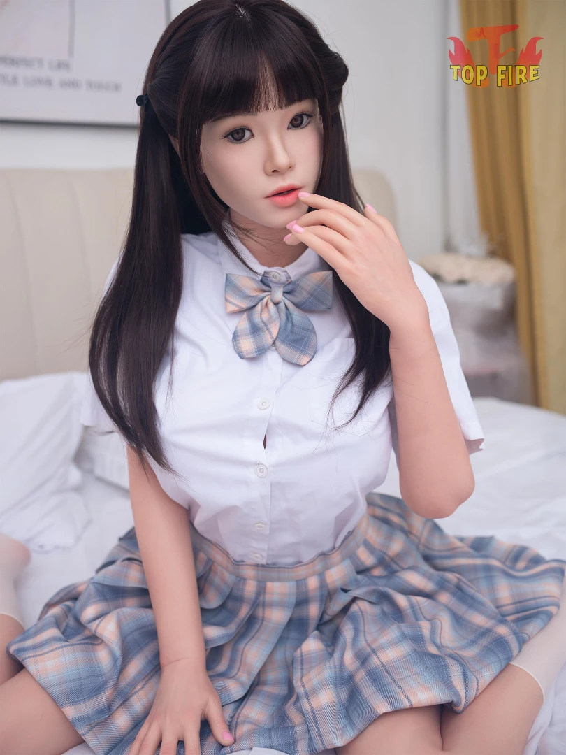Anak Patung Silikon Asia Kurus Top Fire 158cm Sharon - Kepala Ros D-Cup